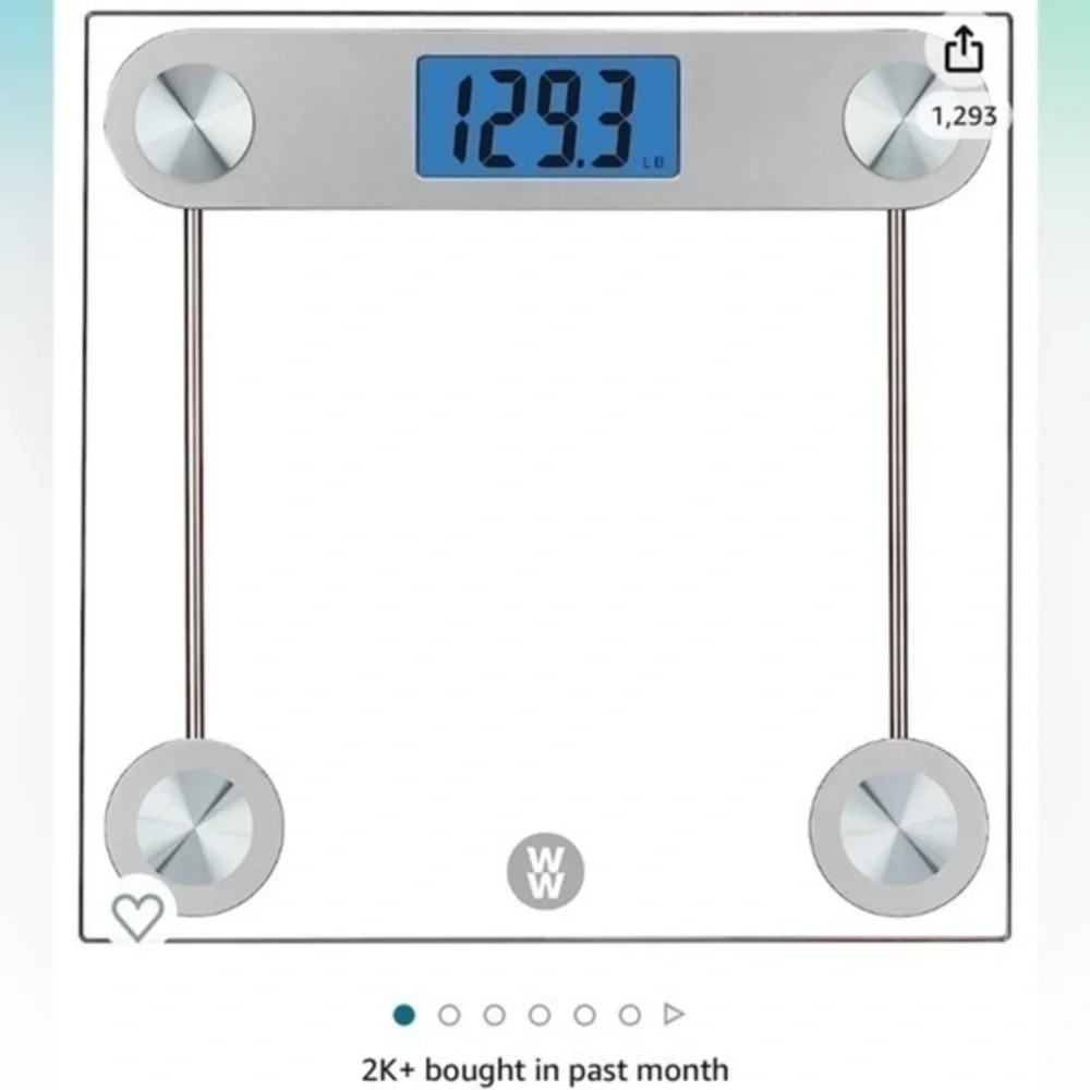 Weight watchers digital glass scale​